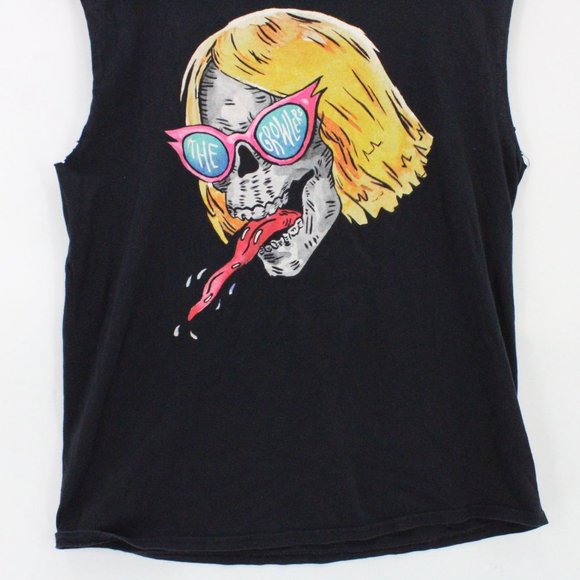 Vintage The Growlers Tank Top Shirt Men Black Sleeveless Line Up 2017 Festival L - Picture 4 of 9